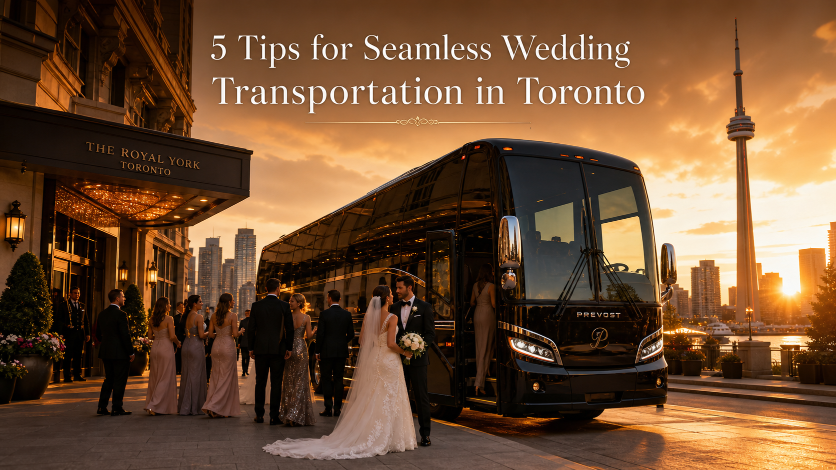 5 Tips for Planning Seamless Wedding Transportation in Toronto