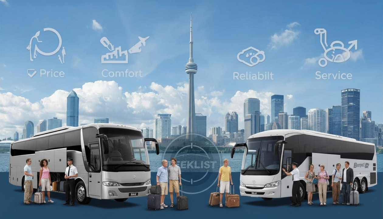 Compare Different Charter Bus Providers in Toronto: What Matters Most